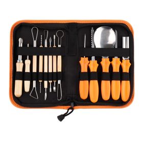 13 PCS Pumpkin Carving Kit Tools for Halloween Decorations (size: set3)