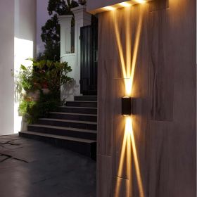 Waterproof Outdoor Beam Wall Light (STYLE: 3 beams)