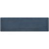 Console Table with 3-Tier Open Storage Spaces and 'X' Legs, Narrow Sofa Entry Table for Living Room, Entryway and Hallway