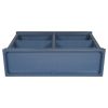 Console Table with 3-Tier Open Storage Spaces and 'X' Legs, Narrow Sofa Entry Table for Living Room, Entryway and Hallway