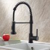 Single Handle Pull-Down Sprayer Kitchen Faucet