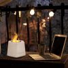 Tabletop Conrete Fire Bowl - Halloween Decor