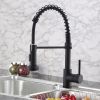 Single Handle Pull-Down Sprayer Kitchen Faucet