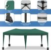 10 x 20 ft Heavy Duty Awning Canopy Pop Up Gazebo Marquee Party Wedding Event Tent with 6 Removable Sidewalls & Carry Bag